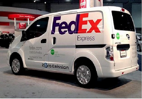 Nissan and Fed Ex partner in testing all-electric cargo van