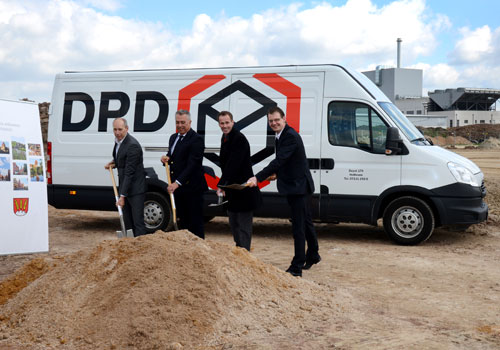 DPD begins construction on €11m parcel centre in southern Germany