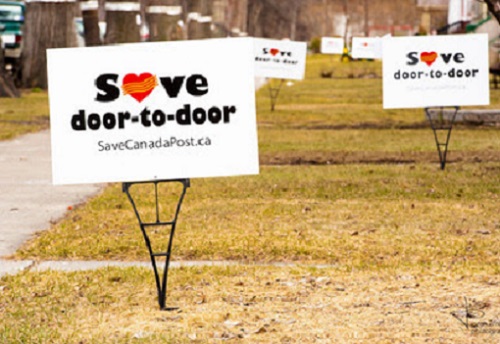Most Canadians want to keep door-to-door delivery