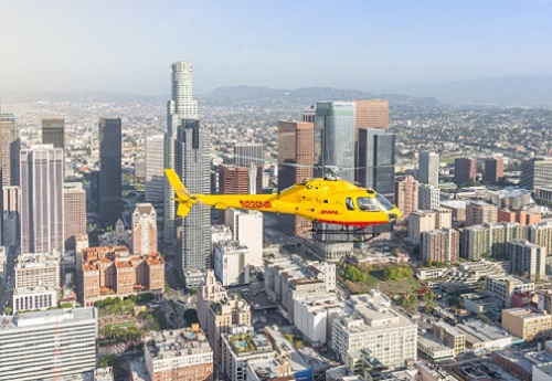 DHL dodges traffic with Los Angeles helicopter service