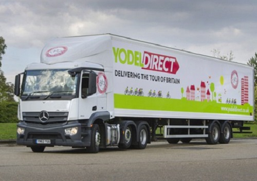 Yodel fleet delivers the Friends Life Tour of Britain