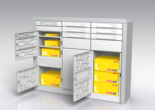 DHL Parcel pilots parcel lockers for apartment buildings in Germany
