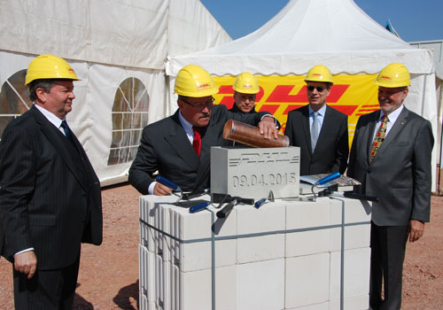 DHL Express breaks ground on €10m sorting centre in Freiburg