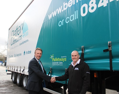 Palletways secures Better Bathrooms contract extension