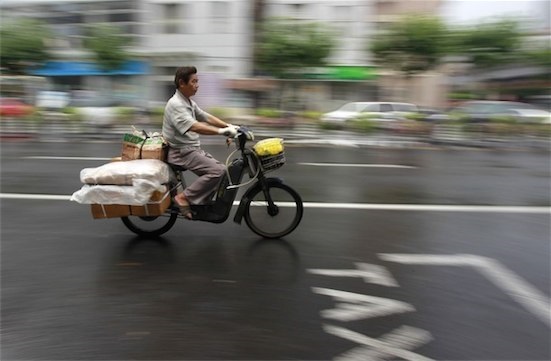 China’s express delivery market is “booming”