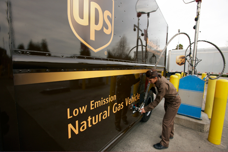 UPS signs renewable natural gas supply deal for US vehicles