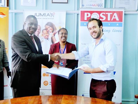 Posta Kenya and Jumia sign MoU