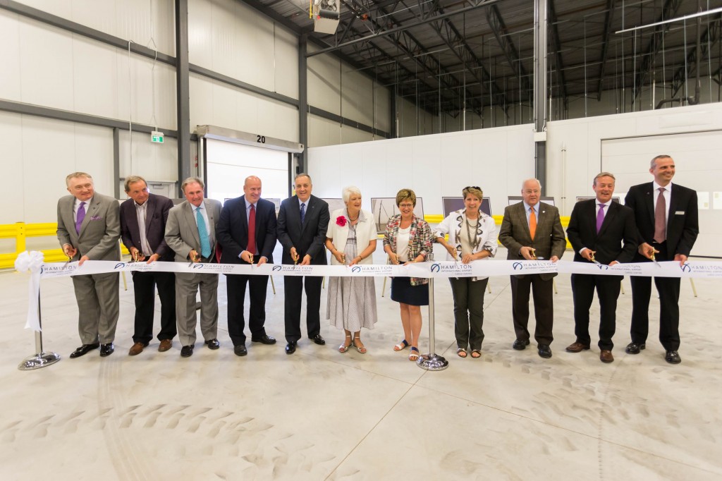 New air cargo centre opens at Hamilton Airport
