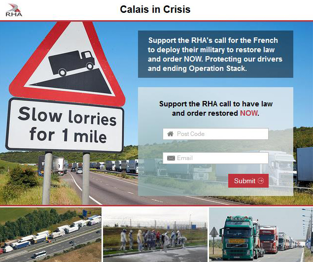 RHA launches on-line petition to end Operation Stack