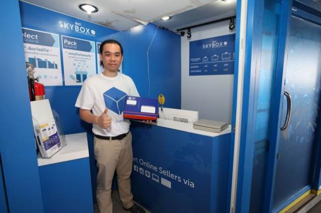 New parcel drop-and-collect service for Thailand's Skytrain stations