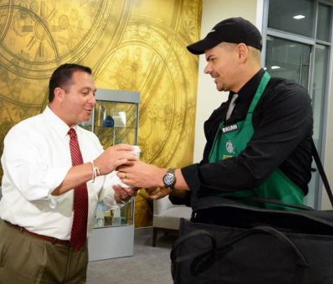 Starbucks launches Green Apron Delivery service