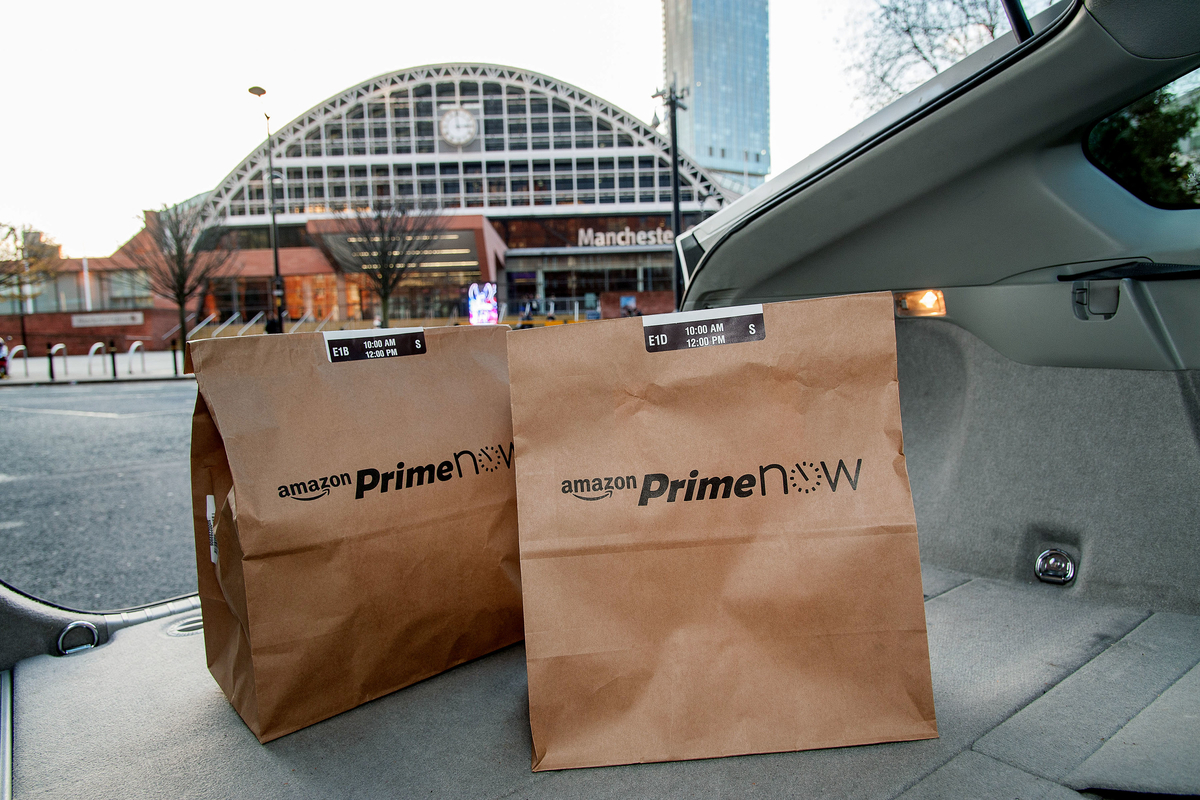 Amazon Prime Now expands to Manchester