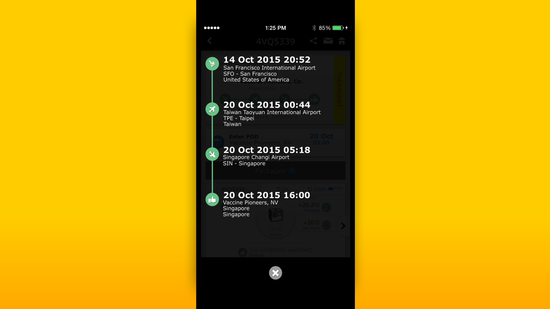 New DHL app increases cold chain visibility