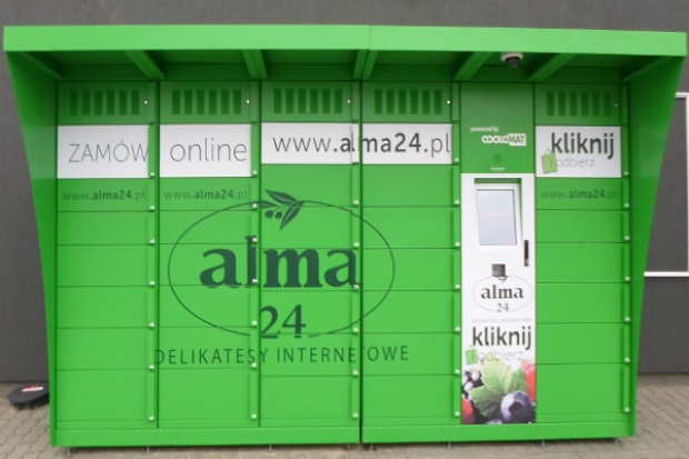 Online grocer Alma24 offering chilled Click and Collect service in Warsaw