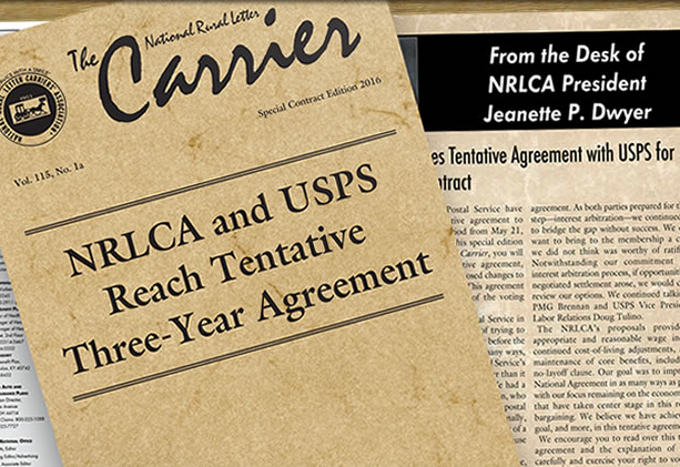 NRLCA and USPS reach tentative agreement