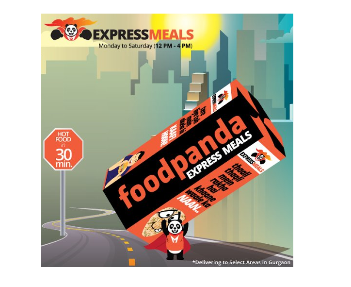 foodpanda launches “Express Meals” service in Gurgaon