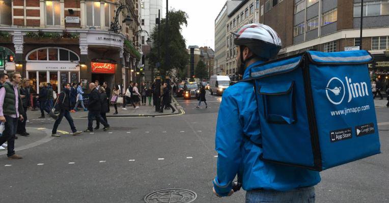 London on-demand delivery startup Jinn closing down
