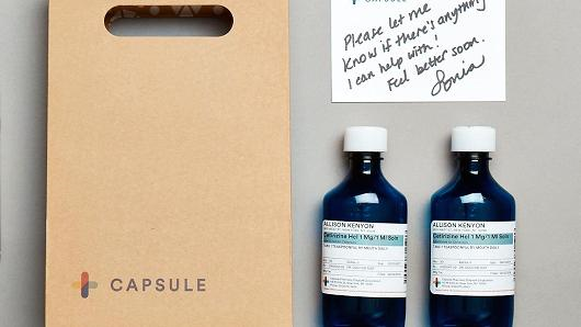 Capsule launches New York prescription meds delivery service