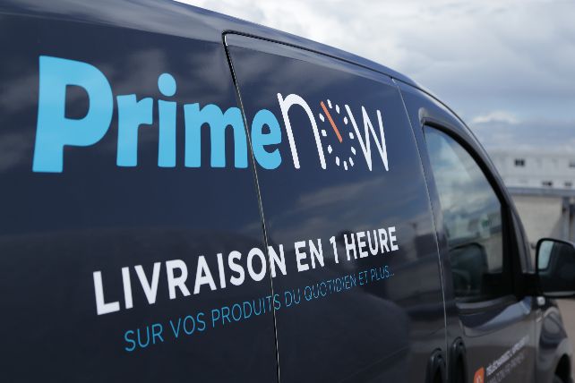 Amazon Prime Now launches in Paris