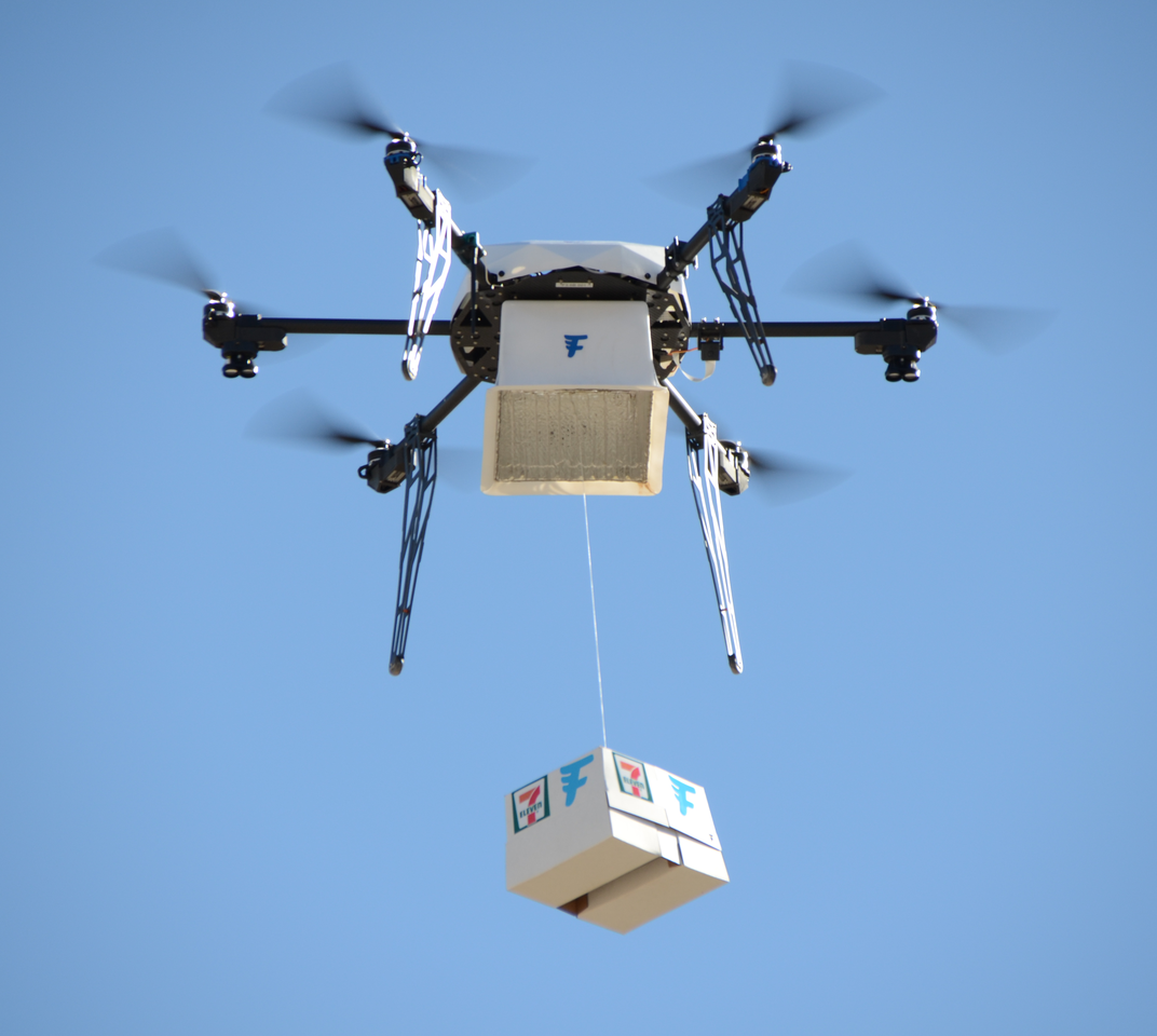 Flirtey and 7Eleven hail home drone delivery