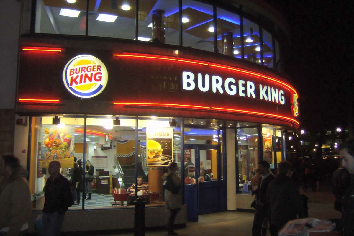 Stuart working with Burger King in London