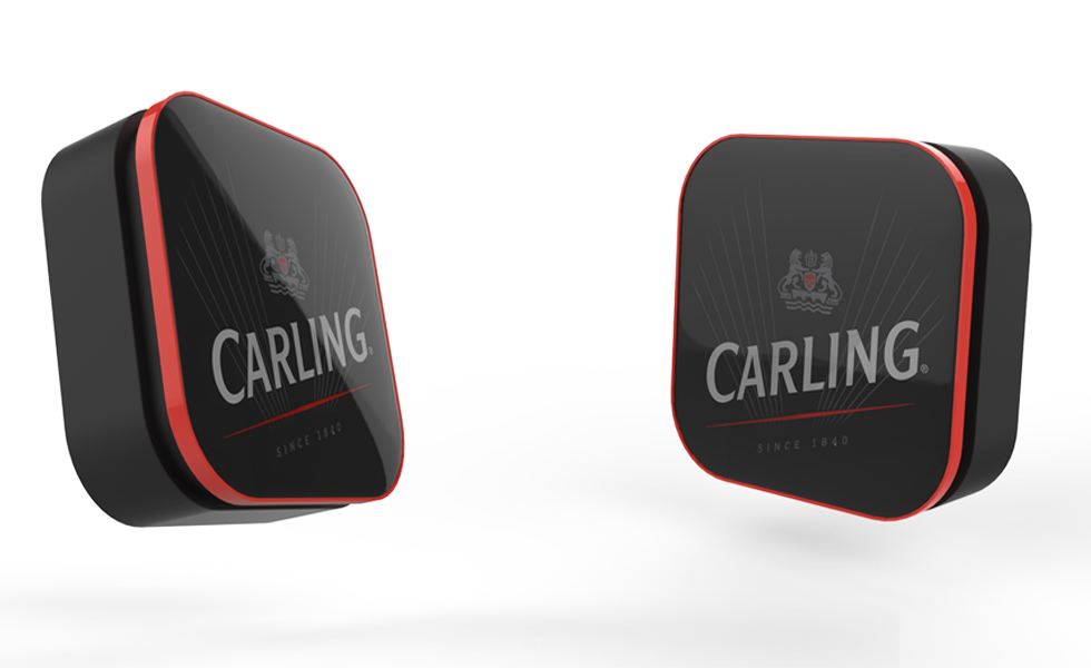 Carling launches “world first beer button”