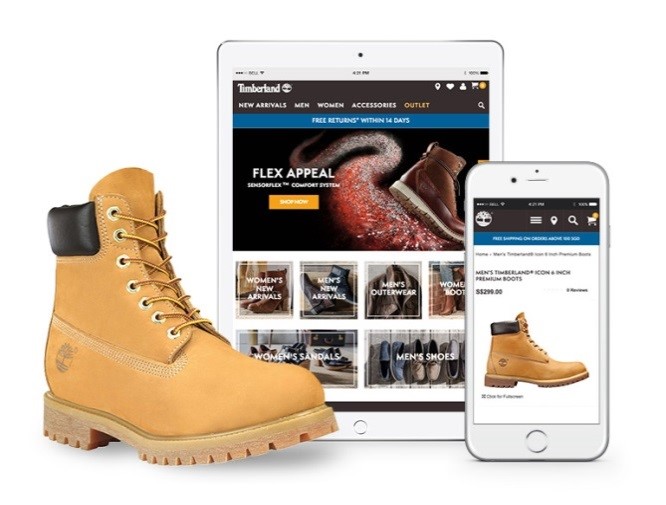 SP eCommerce partners with Timberland for e-commerce store