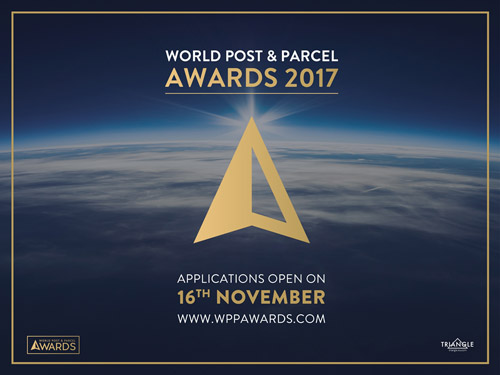 Applications for the World Post & Parcel Awards are now open