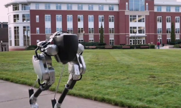 Meet Cassie – the walking, running delivery robot