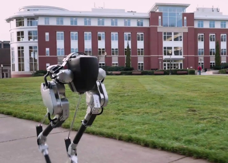 Meet Cassie – the walking, running delivery robot