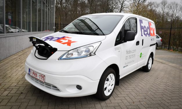 FedEx introduces all-electric vans to Belgium