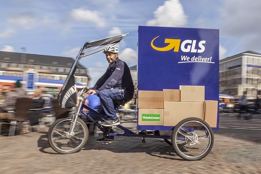 GLS introduces eBikes to Darmstadt