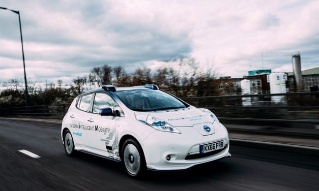 Nissan testing self-driving vehicles in London