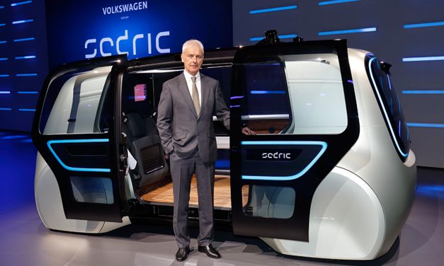 VW unveils the “Sedric” self-driving car