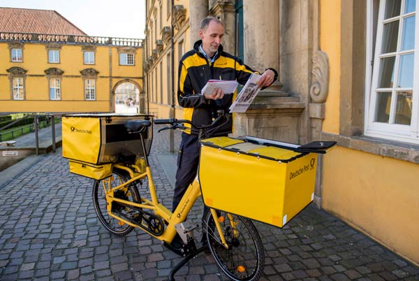 Deutsche Post rolls out its 1,000 StreetScooter e-bike