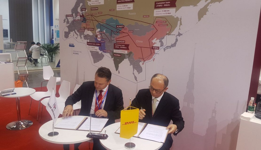 DHL and Latvian Railways team up to boost Baltic-China connections