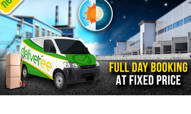 Deliveree offers full day service for fixed price