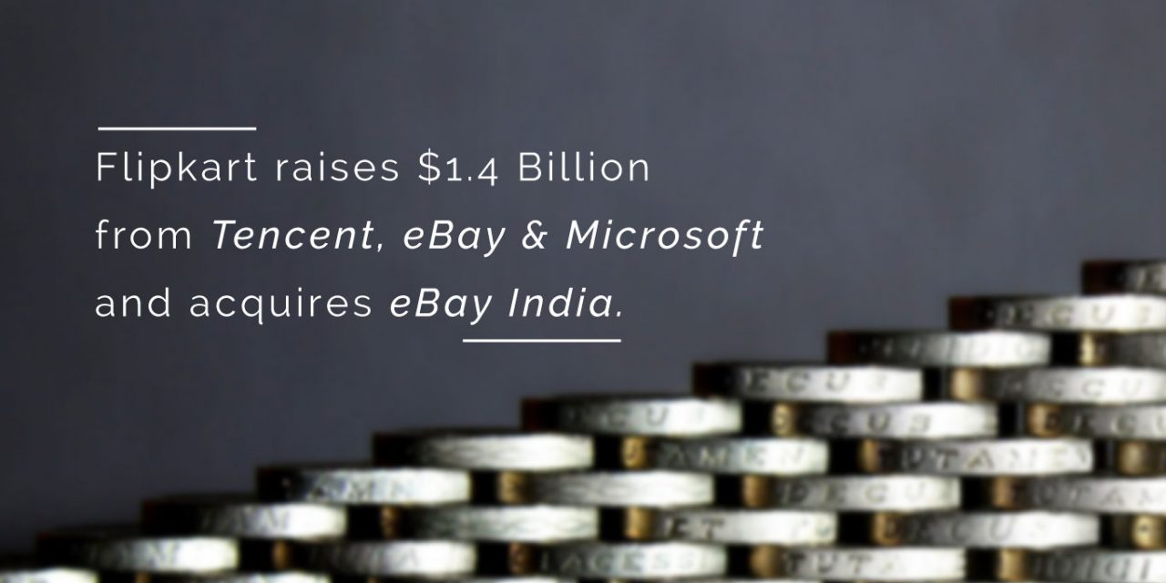Flipkart raises $1.4bn from Tencent, eBay and Microsoft – and buys eBay India