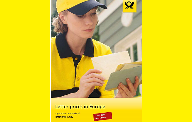 Deutsche Post DHL publishes postage rate comparisons