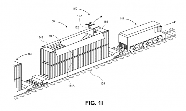 Amazon’s multimodal mobile drone stations