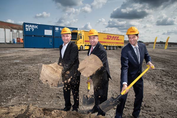 DHL breaks ground on “mega” parcel centre in Bochum