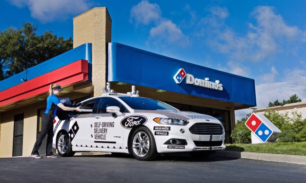 Making pizza deliveries with self-driving cars
