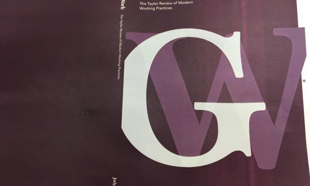UK Government publishes Review of Modern Working Practices