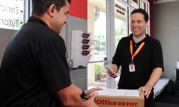 Office Depot using Deliv for same-day delivery service
