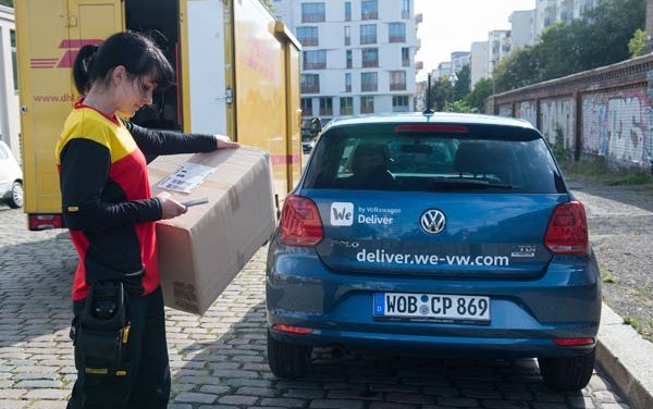 DHL now delivering to trunks of VW cars in Berlin