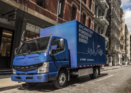 UPS to use Daimler electric eCanter trucks in the US