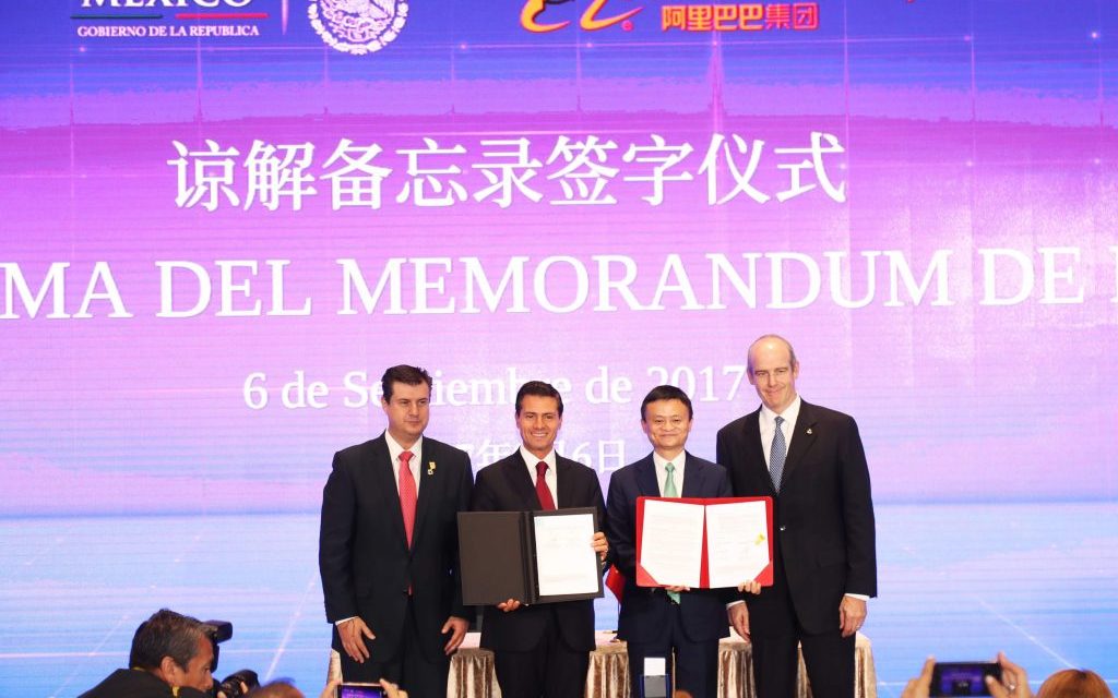 Mexico signs MoU with Alibaba