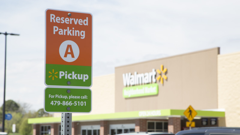 Walmart opening 1,000 online grocery pickup location