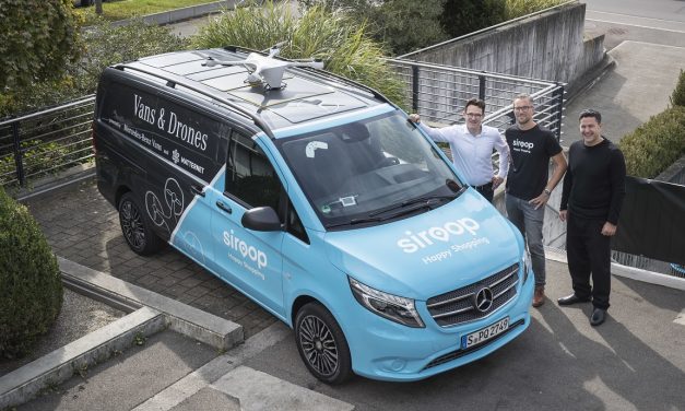 Vans&Drones delivery pilot begins in Zurich
