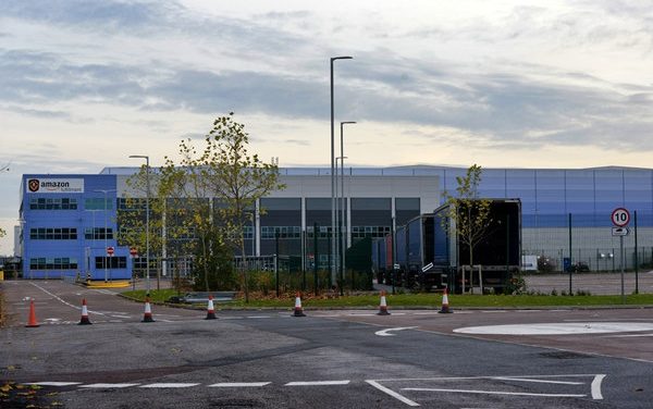 Fire at Amazon’s Rugeley distribution centre treated as “suspicious”